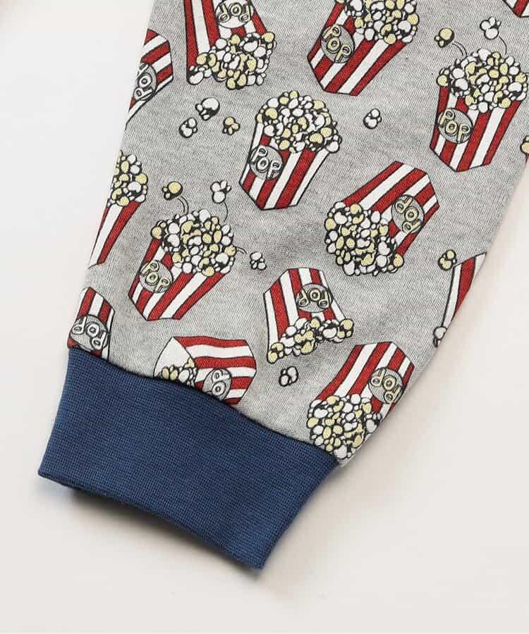 爆米花圖案睡衣