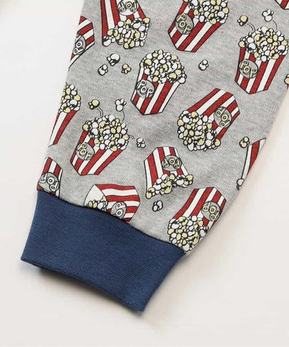 爆米花圖案睡衣