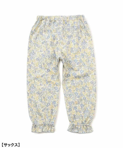 小花圖案前開式睡衣