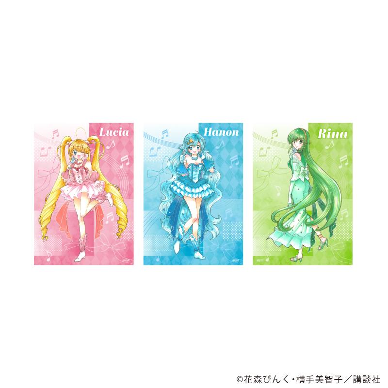 人魚的旋律_L版寫真3枚套裝01/集合設計 偶像服裝版（新繪插畫）