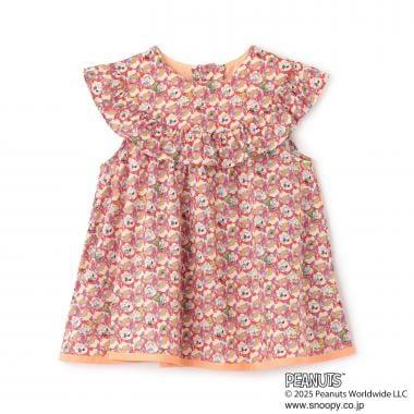 【《PEANUTS》】荷葉邊長款上衣