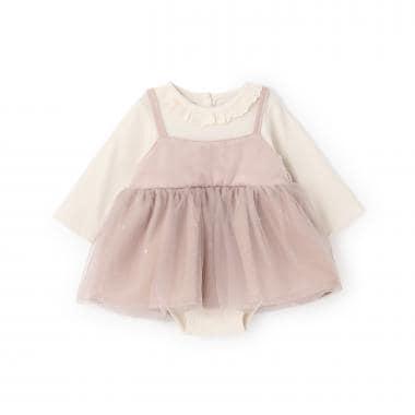 網紗連衣裙連體衣