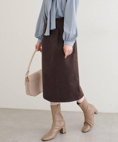 【natural couture】半身修身中長裙