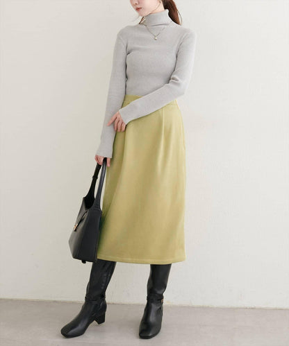 【natural couture】半身修身中長裙