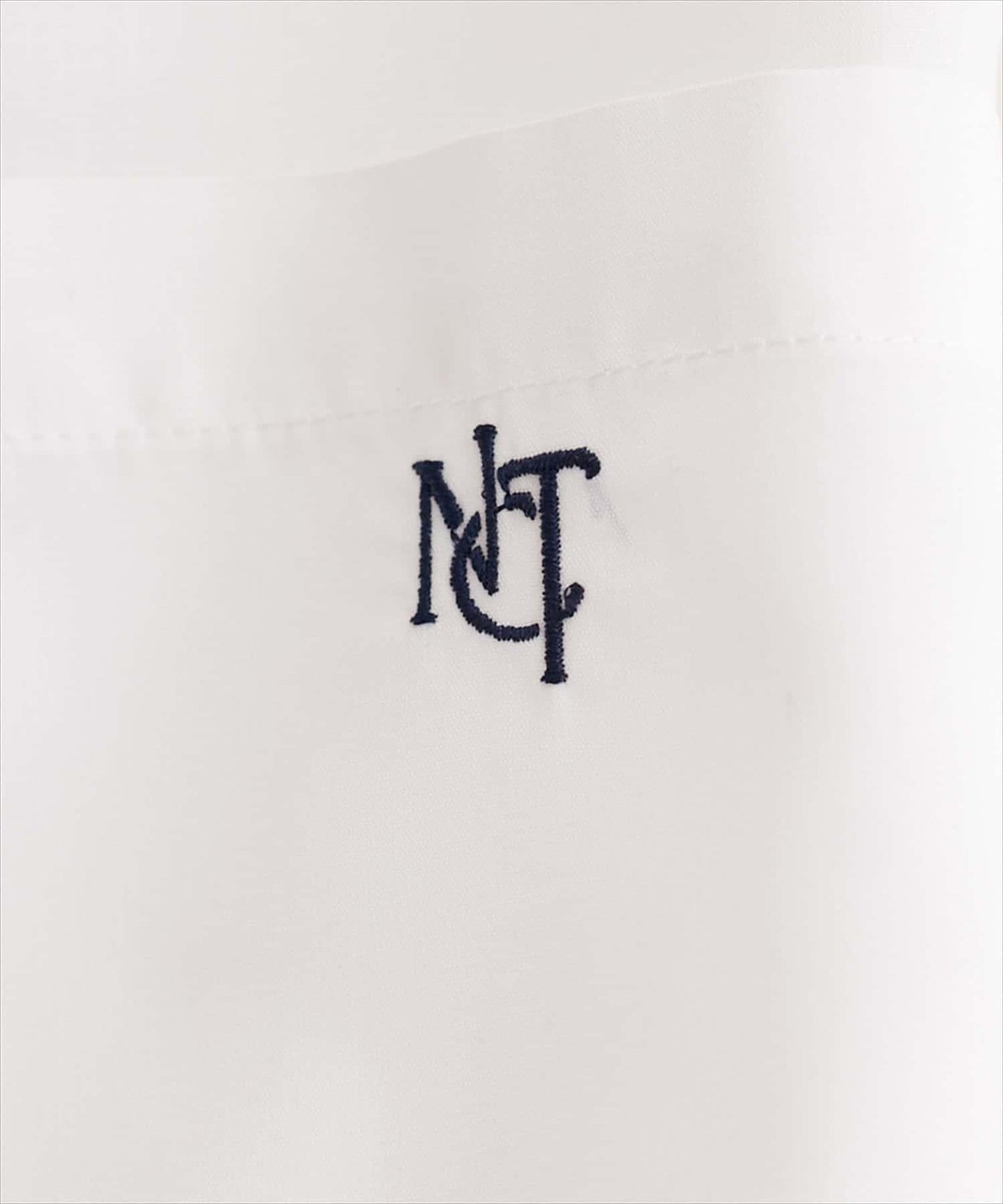 【natural couture】帶口袋刺繡寬鬆襯衫