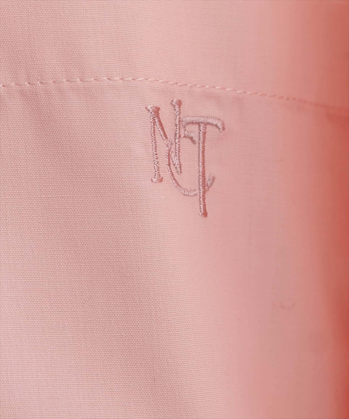 【natural couture】帶口袋刺繡寬鬆襯衫