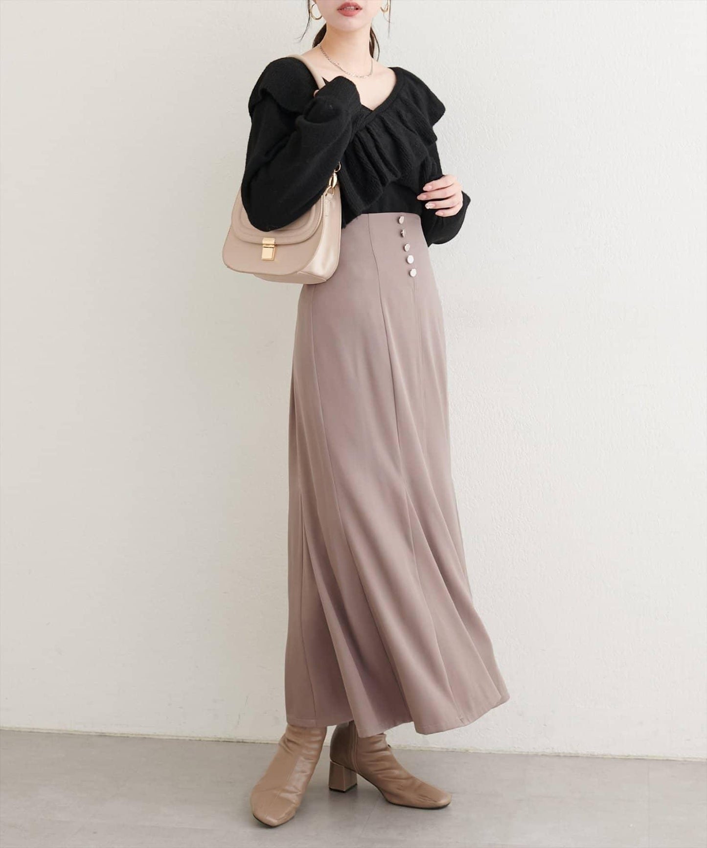 【natural couture】前扣美人魚裙