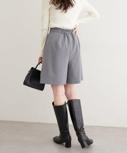 【natural couture】A字型闊腿短裙