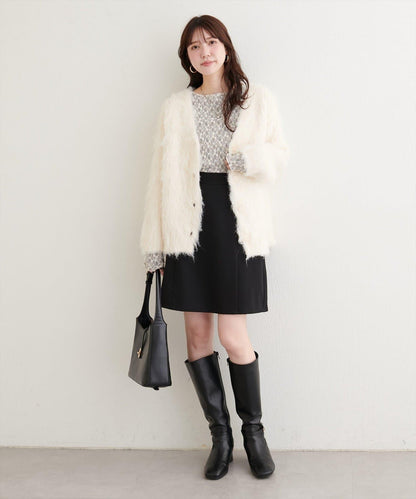 【natural couture】A字型闊腿短裙