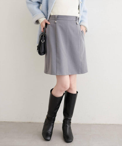 【natural couture】A字型闊腿短裙