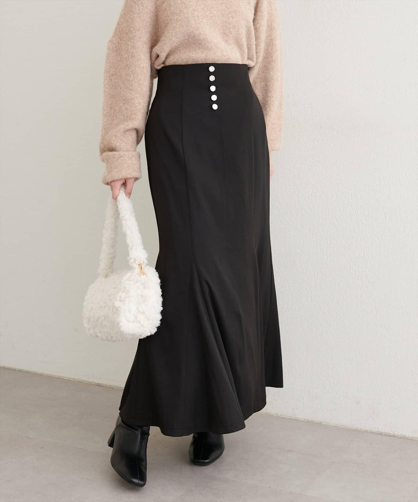 【natural couture】前扣美人魚裙