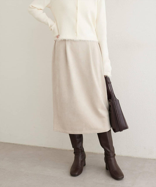 【natural couture】半身修身中長裙