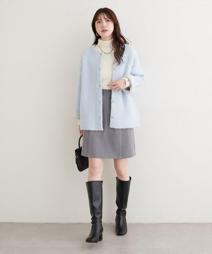 【natural couture】A字型闊腿短裙