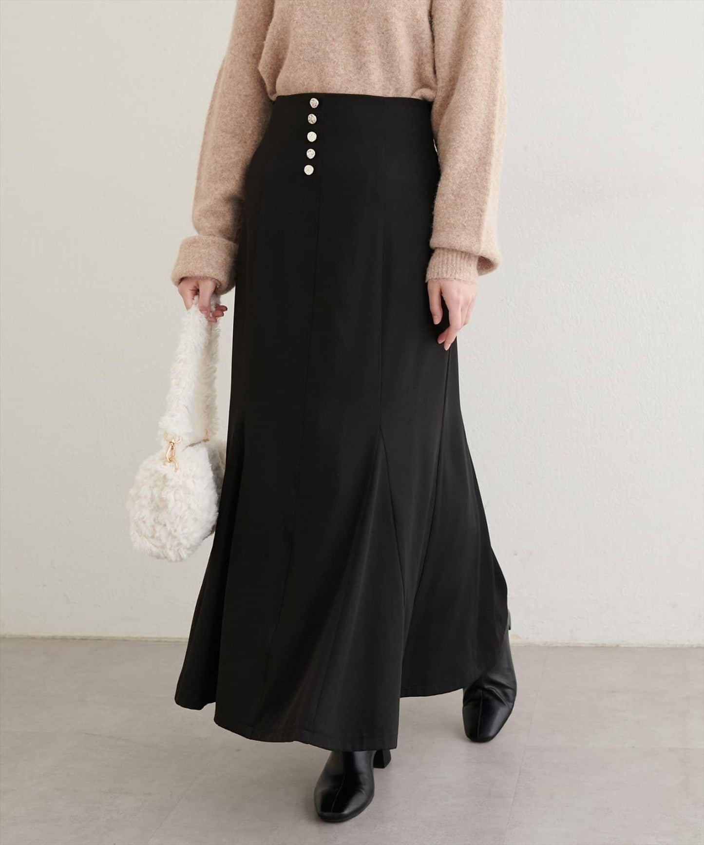 【natural couture】前扣美人魚裙