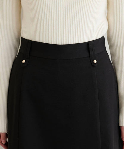 【natural couture】A字型闊腿短裙