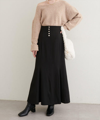 【natural couture】前扣美人魚裙