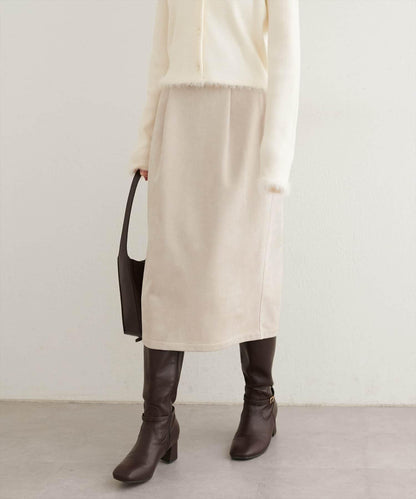 【natural couture】半身修身中長裙