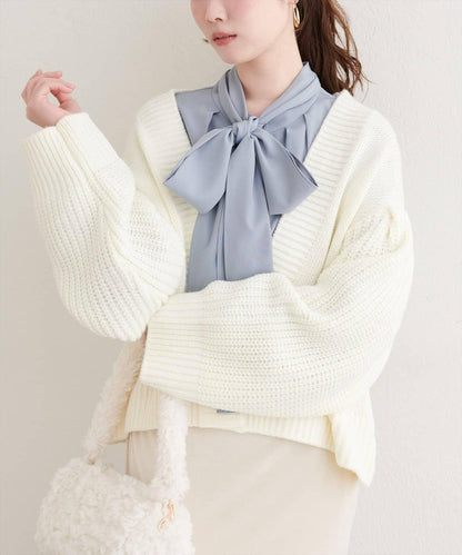 【natural couture】寬鬆編織開衫