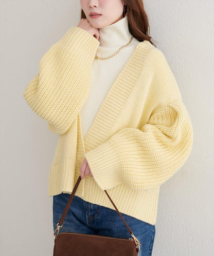 【natural couture】寬鬆編織開衫