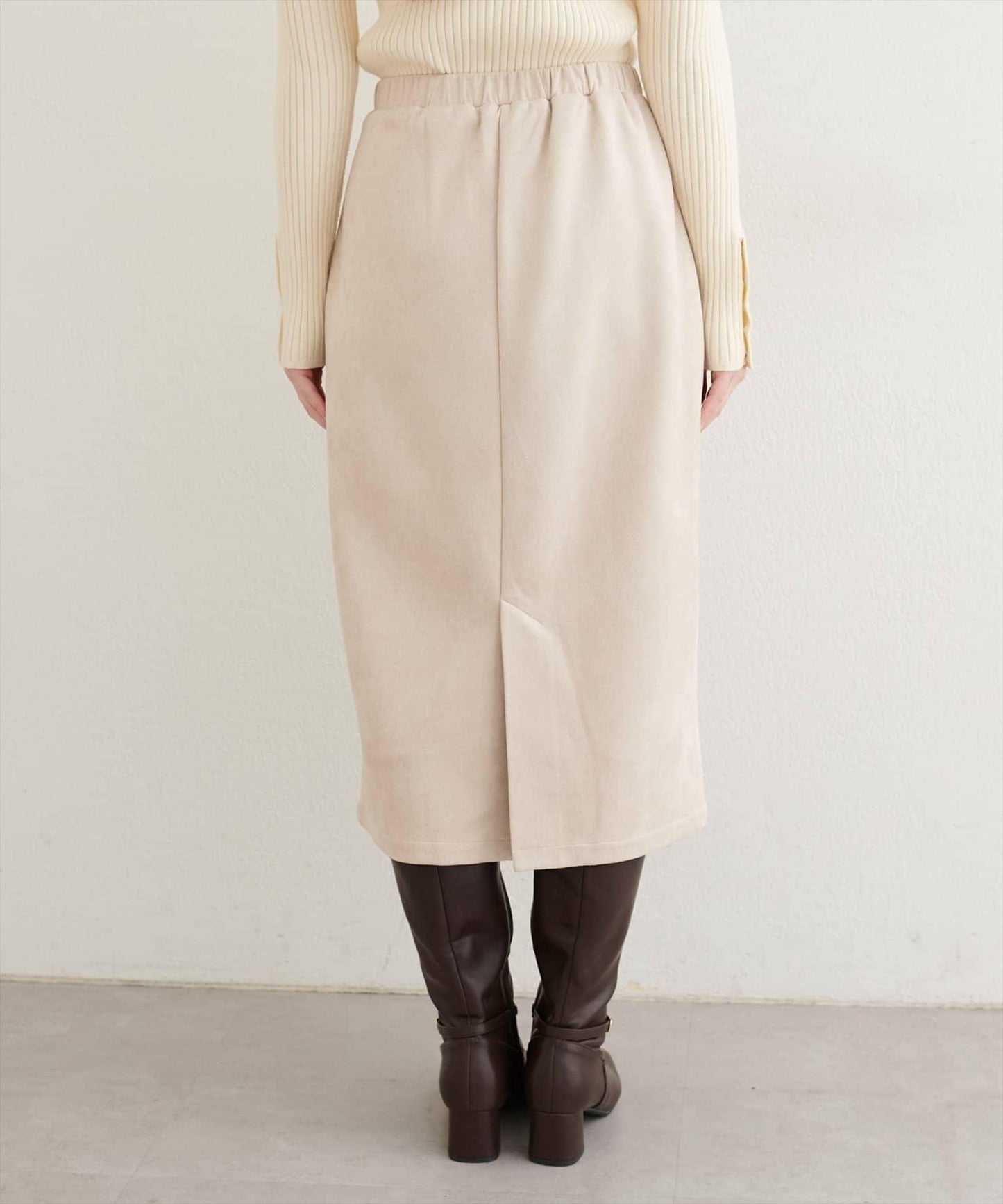 【natural couture】半身修身中長裙