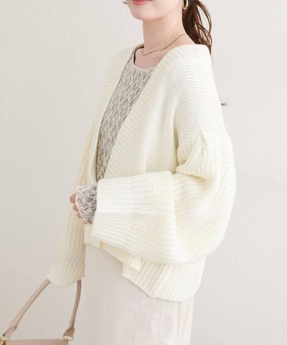 【natural couture】寬鬆編織開衫