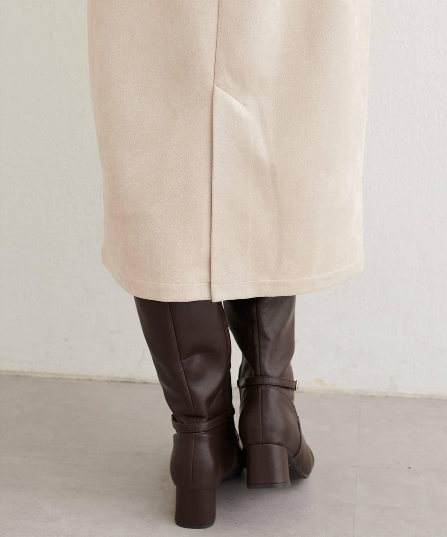 【natural couture】半身修身中長裙