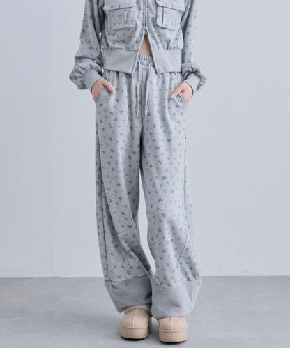 【OLIVE des OLIVE】帶毛絨裝飾衛褲