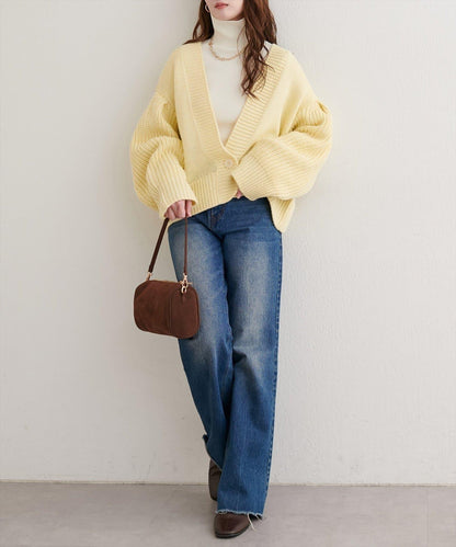 【natural couture】寬鬆編織開衫