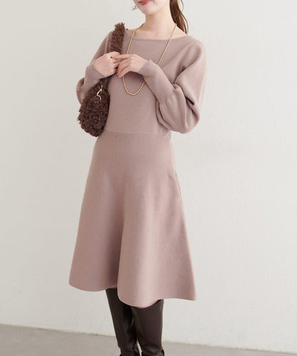 【natural couture】<ako>前後兩穿迷你連衣裙