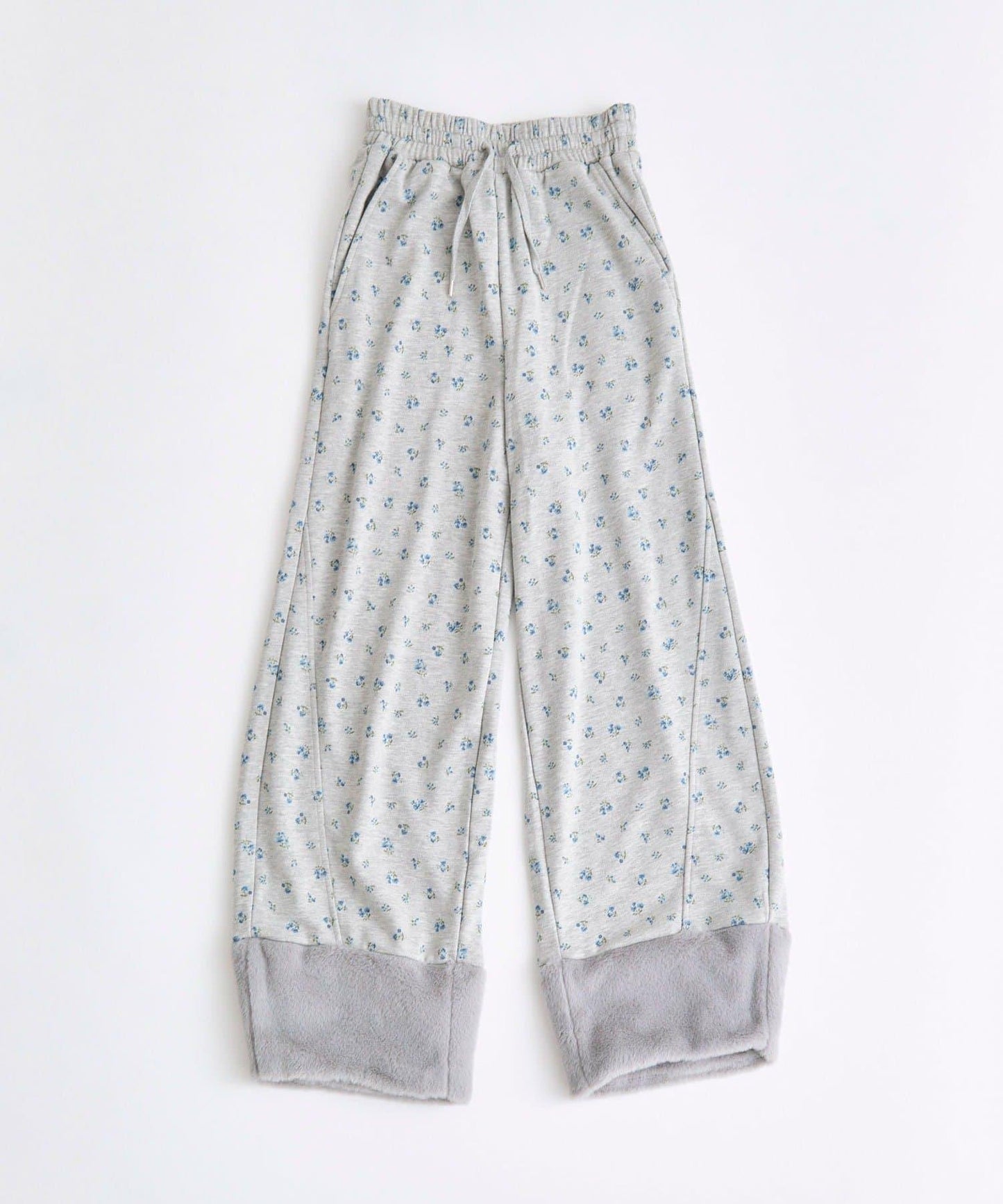 【OLIVE des OLIVE】帶毛絨裝飾衛褲