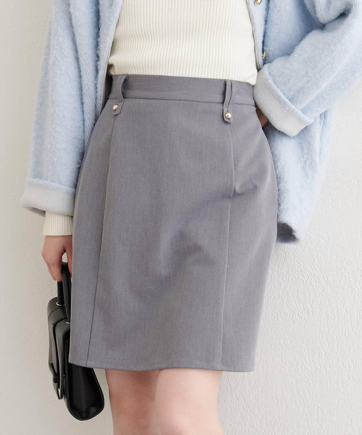 【natural couture】A字型闊腿短裙