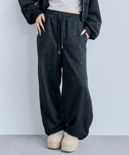 【OLIVE des OLIVE】帶毛絨裝飾衛褲