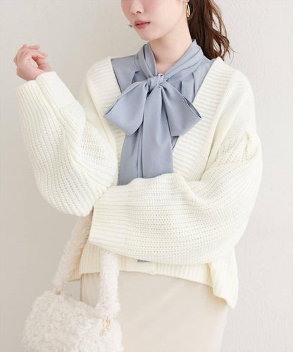 【natural couture】寬鬆編織開衫