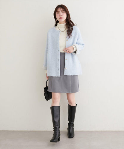 【natural couture】A字型闊腿短裙