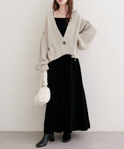 【natural couture】寬鬆編織開衫