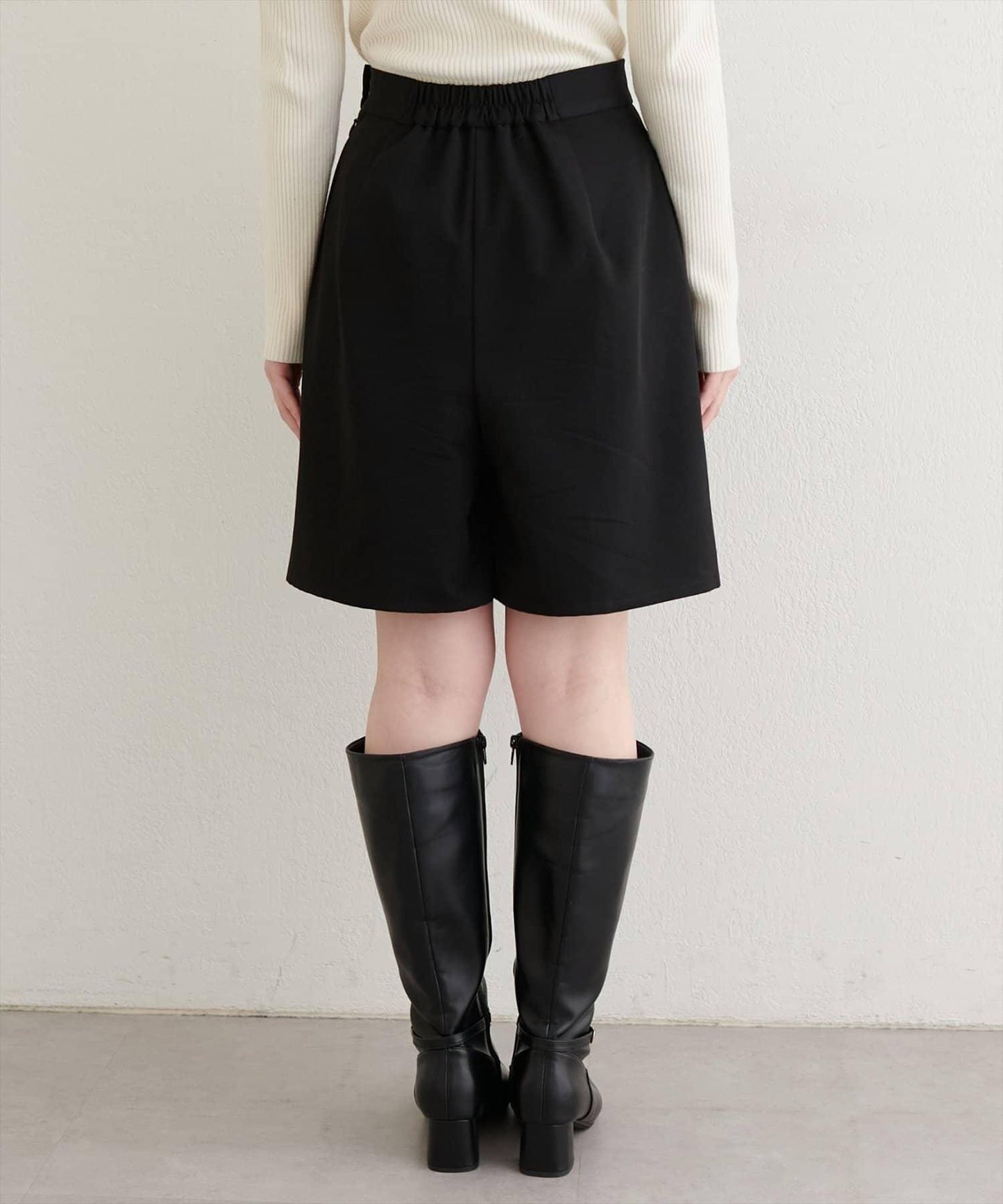 【natural couture】A字型闊腿短裙