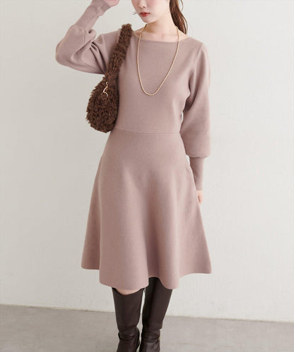 【natural couture】<ako>前後兩穿迷你連衣裙