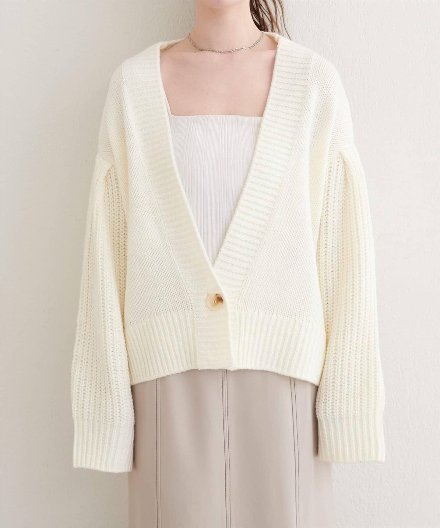 【natural couture】寬鬆編織開衫