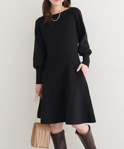 【natural couture】<ako>前後兩穿迷你連衣裙