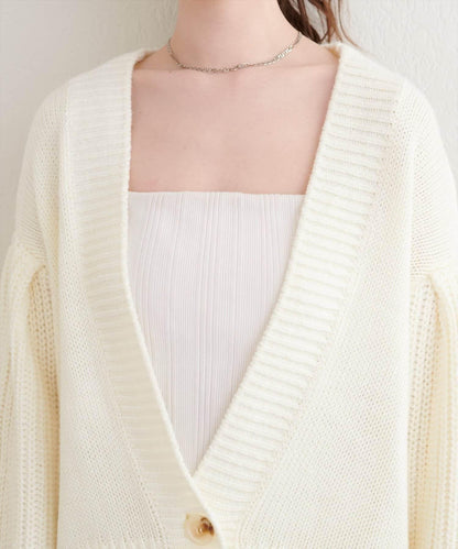 【natural couture】寬鬆編織開衫