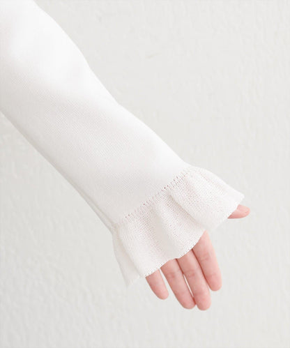 【natural couture】荷葉邊細節開衫