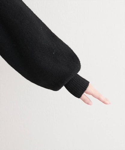 【natural couture】交叉荷葉邊針織衫