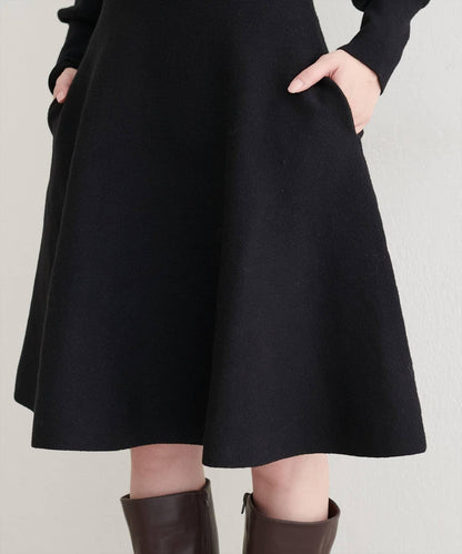 【natural couture】<ako>前後兩穿迷你連衣裙