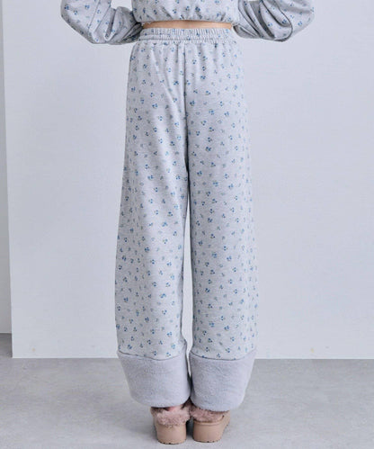 【OLIVE des OLIVE】帶毛絨裝飾衛褲