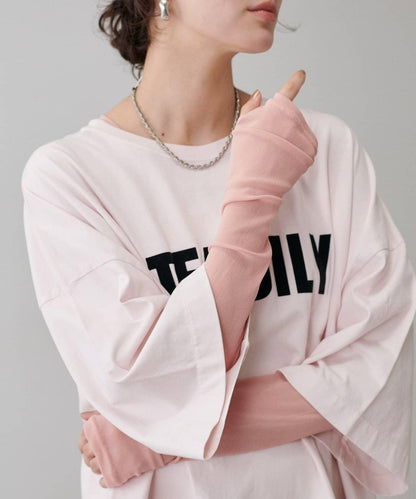 【LARUTA】網紗薄紗套頭衫