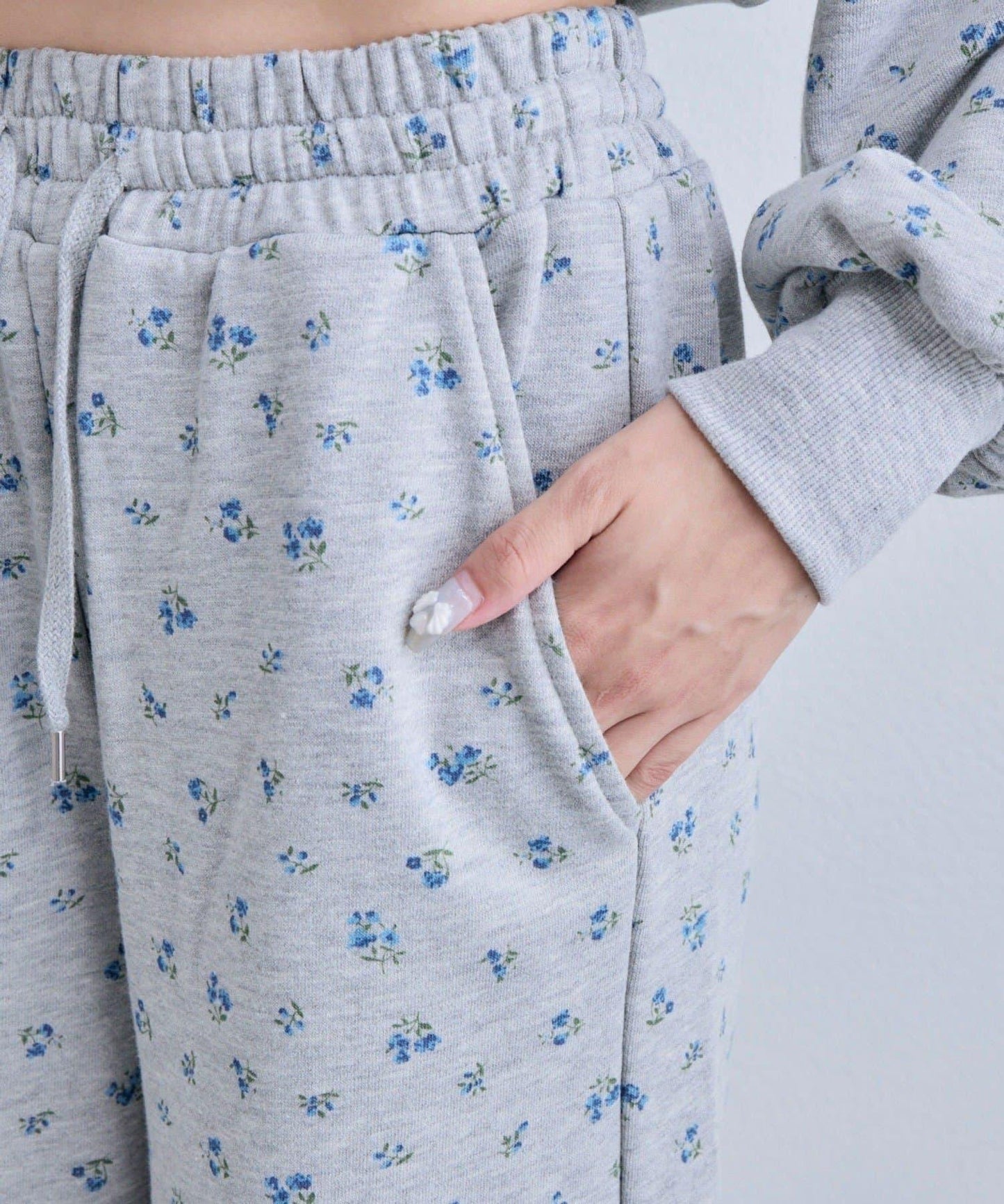 【OLIVE des OLIVE】帶毛絨裝飾衛褲