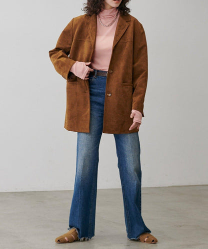 【LARUTA】網紗高領套頭衫