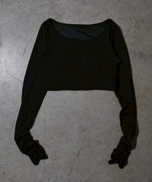 【Mavie..7】帶胸墊內搭長袖T恤