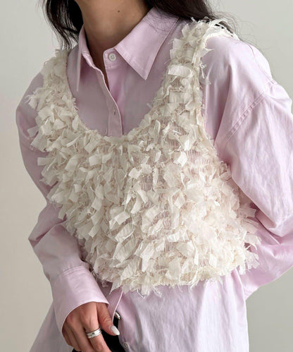 蝴蝶結帶吊帶背心