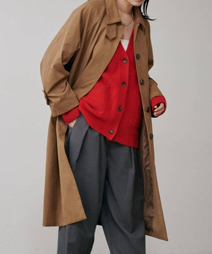 【LARUTA】狐狸毛羊毛蓬鬆開衫